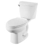 Reliant 2-piece 1.28 GPF Single Flush Elongated Toilet in White Seat Included