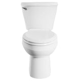 Reliant 2-piece 1.28 GPF Single Flush Elongated Toilet in White Seat Included