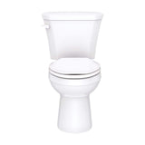 Viper 2-Piece 1.28 GPF Gravity Fed Elongated Toilet in White with Slow Close Seat