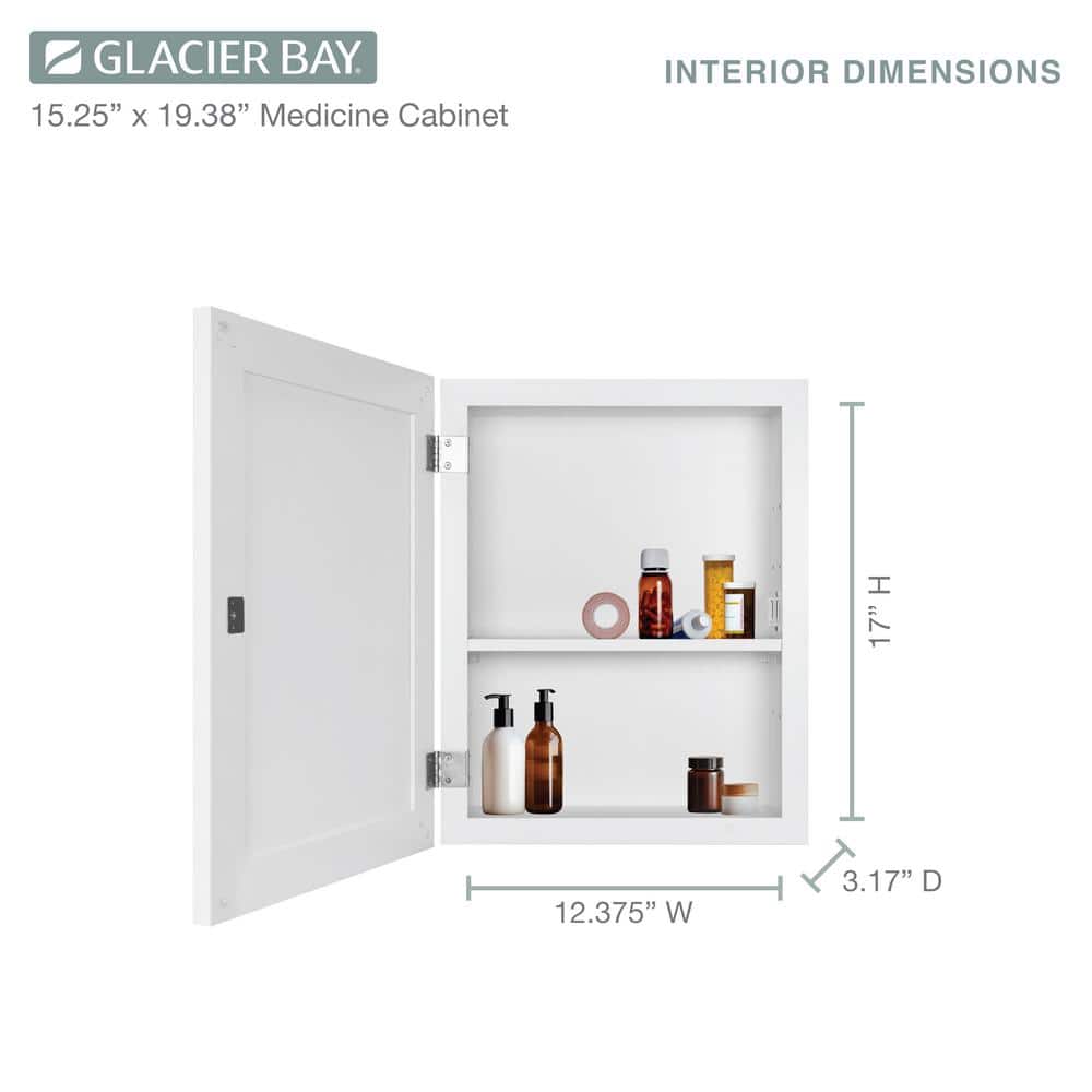 Glacier bay medicine cabinet hotsell