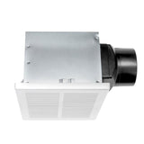 80 CFM Ceiling Mount Roomside Installation Humidity Sensing Bathroom Exhaust Fan, ENERGY STAR