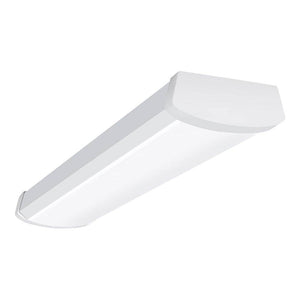 2 ft. 2100 Lumens Integrated LED Dimmable White Wraparound Light, 4000K