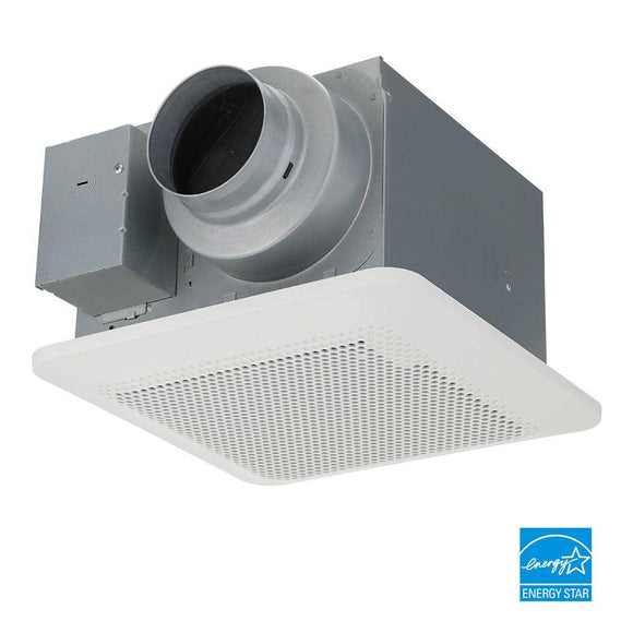 Panasonic Whisper Choice DC Pick-A-Flow 80/110 CFM Ceiling Bathroom Exhaust Fan with Flex-Z Fast Bracket