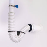 1.25 in. Rubber Threaded P-Trap Bathroom Single Sink Drain Kit