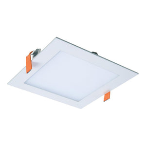 Halo HLB 6 in. Square 3000K Color Temperature New Construction or Remodel Canless Recessed Integrated LED Kit
