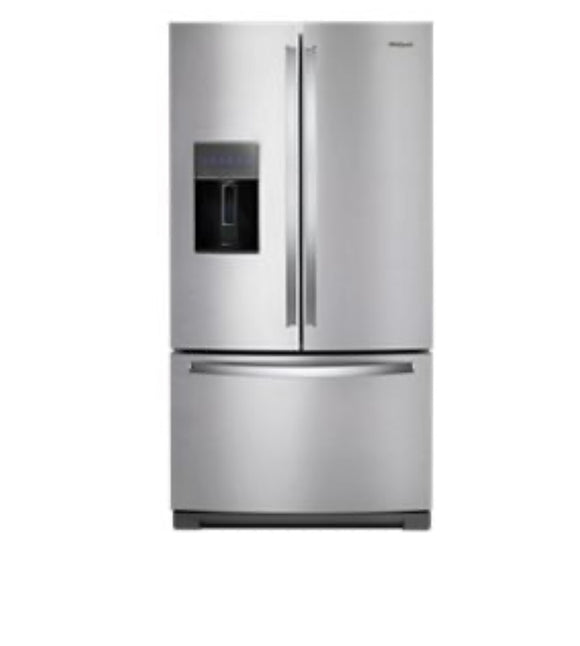 Whirlpool 36-inch Wide French Door Refrigerator - 27 cu. ft.